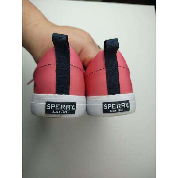 Sperry Woman 5.5M Crest Vibre Blue Ombre Sneakers Top Sliders - Picture 8 of 10